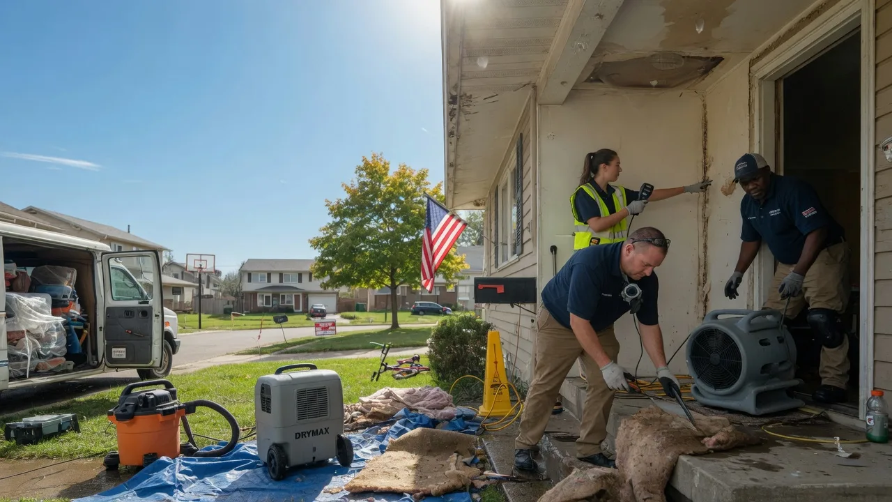 Water Damage Restoration in East Texas, PA near me